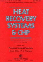 HEAT RECOVERY SYSTEMS & CHP Volume 13, Number 6, November 1993